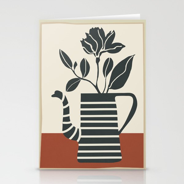 Teapot Garden 9 Stationery Card Gallery Image 2