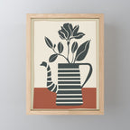 Teapot Garden 9 Mini Art Print Gallery Image 1