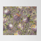 Pomegranate Garden III Throw Blanket Gallery Image 2