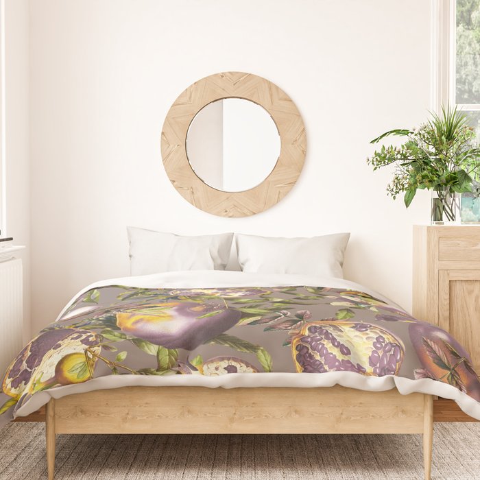 Pomegranate Garden III Duvet Cover Gallery Image 3