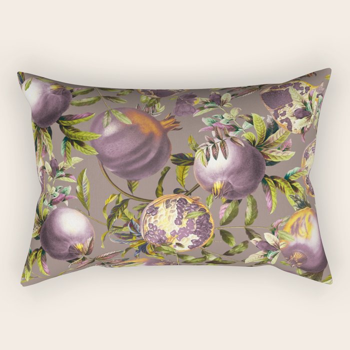 Pomegranate Garden III Rectangular Pillow Gallery Image 1
