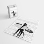 Cool BW Surf Photography Jigsaw Puzzle Gallery Image 2