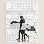 Cool BW Surf Photography Jigsaw Puzzle Gallery Image 1