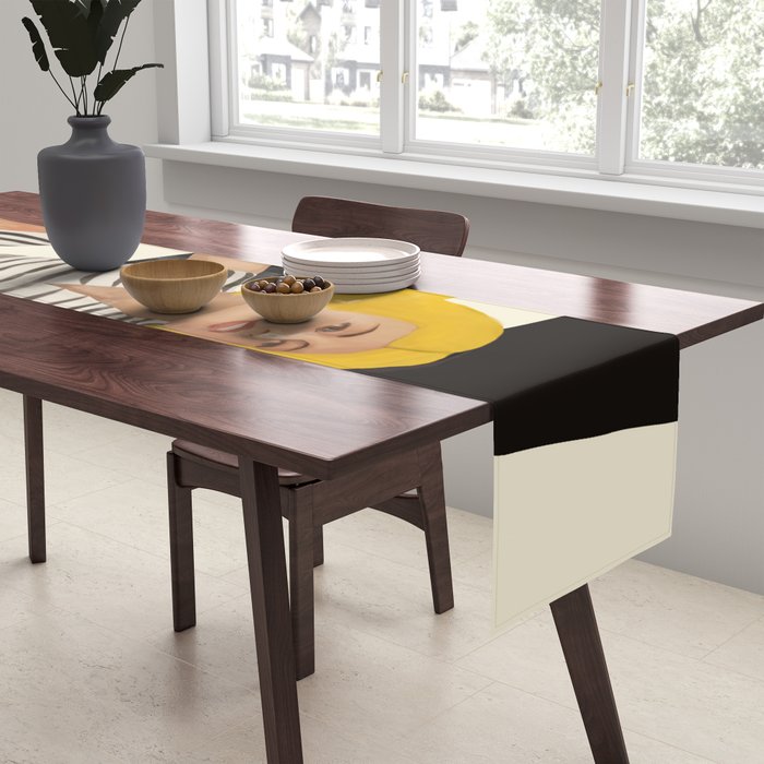 Yellow Noise Table Runner Gallery Image 2