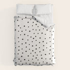 Black and White Stars Duvet Cover Gallery Image 6