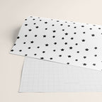 Black and White Stars Wrapping Paper Gallery Image 2