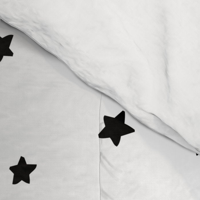 Black and White Stars Comforter Gallery Image 4
