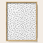 Black and White Stars Serving Tray Gallery Image 1