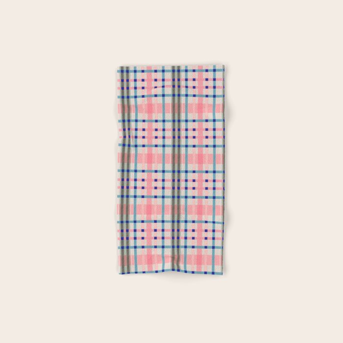 Vibrant Plaid Fusion B Bath Towel Gallery Image 1