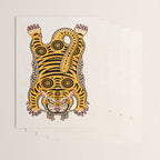 King Of The Jungle 01: Golden Tiger Edition Wrapping Paper Gallery Image 3