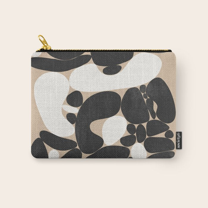 Abstract Pebbles Carry All Pouch Gallery Image 1