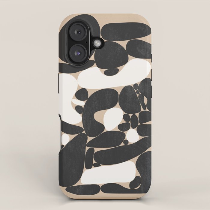 Abstract Pebbles iPhone Case Gallery Image 1