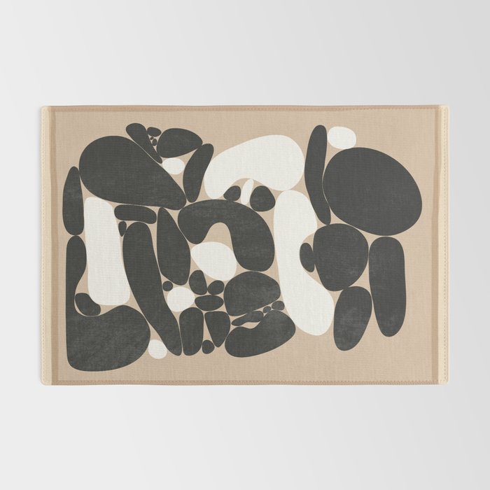 Abstract Pebbles Rug Gallery Image 2