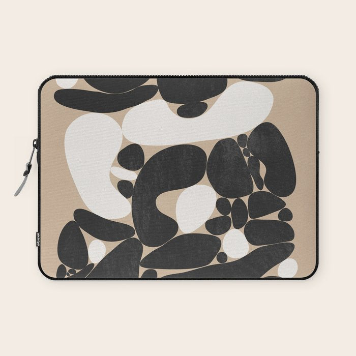 Abstract Pebbles Laptop Sleeve Gallery Image 1