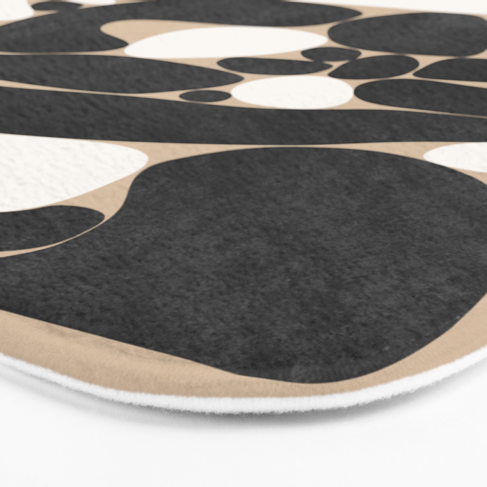 Abstract Pebbles Bath Mat Gallery Image 3
