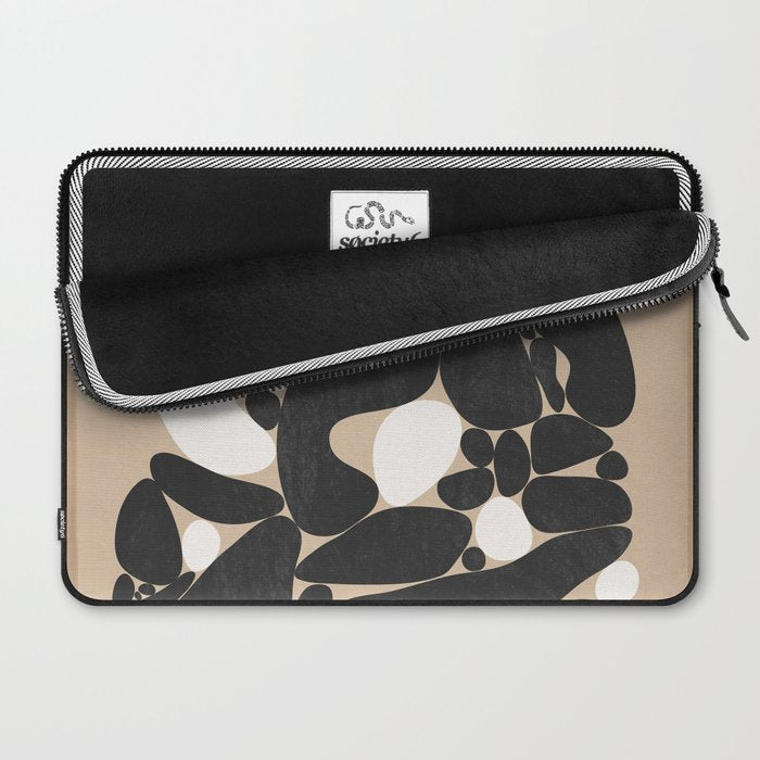 Abstract Pebbles Laptop Sleeve Gallery Image 2