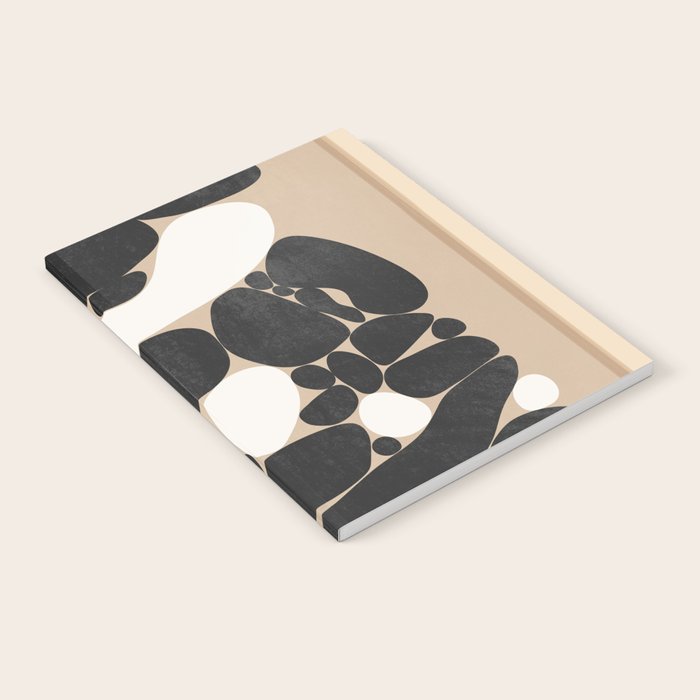 Abstract Pebbles Notebook Gallery Image 1