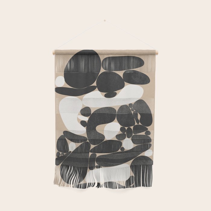 Abstract Pebbles Wall Hanging Gallery Image 1