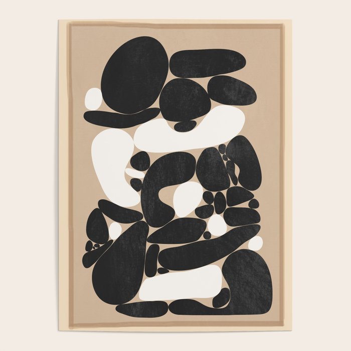 Abstract Pebbles Poster Gallery Image 4