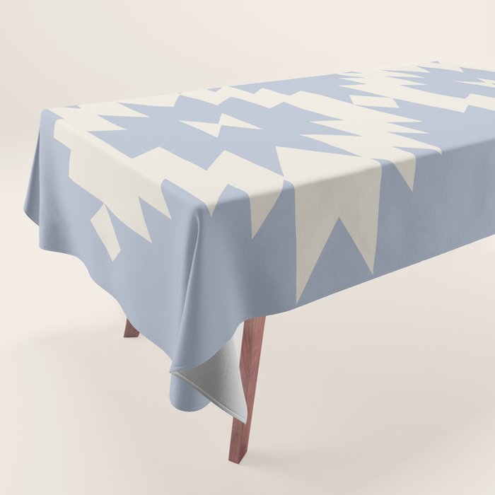 Southwestern Minimalism - Sky Blue Tablecloth Gallery Image 1