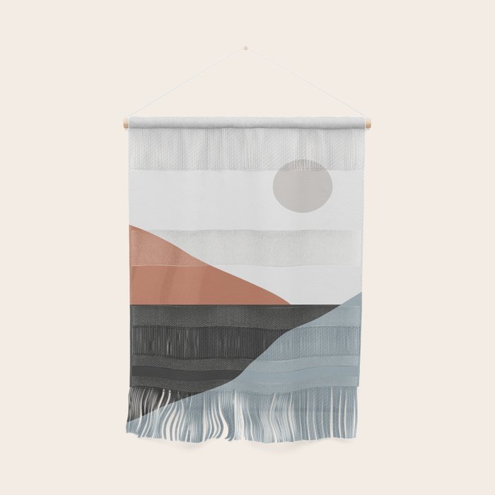 Minimal Abstract Art Landscape 7 Wall Hanging Gallery Image 1