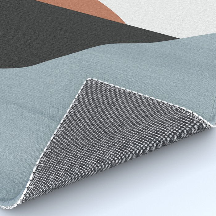 Minimal Abstract Art Landscape 7 Rug Gallery Image 4
