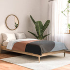 Minimal Abstract Art Landscape 7 Comforter Gallery Image 2