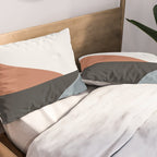 Minimal Abstract Art Landscape 7 Pillow Sham Gallery Image 2