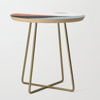 Minimal Abstract Art Landscape 7 Side Table Gallery Image 1