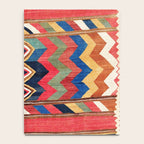 Shahsavan Varamin North Persian Kilim Print Notebook Gallery Image 4