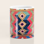 Shahsavan Varamin North Persian Kilim Print Coffee Mug Gallery Image 4
