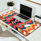 Shahsavan Varamin North Persian Kilim Print Desk Mat Gallery Image 2