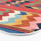 Shahsavan Varamin North Persian Kilim Print Bath Mat Gallery Image 3