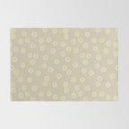 Tiny Flowers / Beige & Lime Rug Gallery Image 2