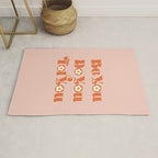 Be You Do You For You Rug Gallery Image 1