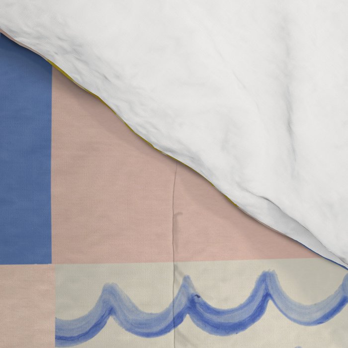 Seaside poster Comforter Gallery Image 4