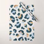 Snow Leopard Print Wrapping Paper Gallery Image 1