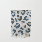 Snow Leopard Print Wall Hanging Gallery Image 1