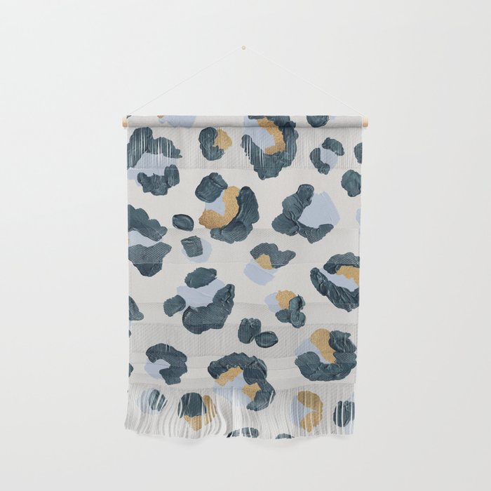 Snow Leopard Print Wall Hanging Gallery Image 1