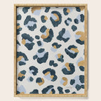 Snow Leopard Print Serving Tray Gallery Image 1