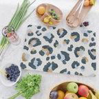 Snow Leopard Print Cutting Board Gallery Image 2