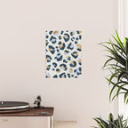 Snow Leopard Print Poster Gallery Image 2