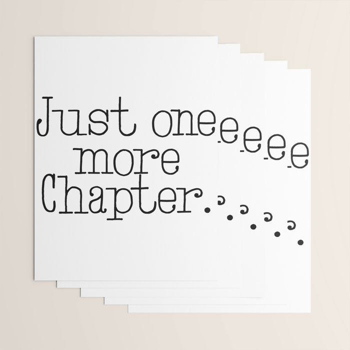 Just one more chapter Wrapping Paper Gallery Image 3