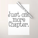 Just one more chapter Wrapping Paper Gallery Image 1