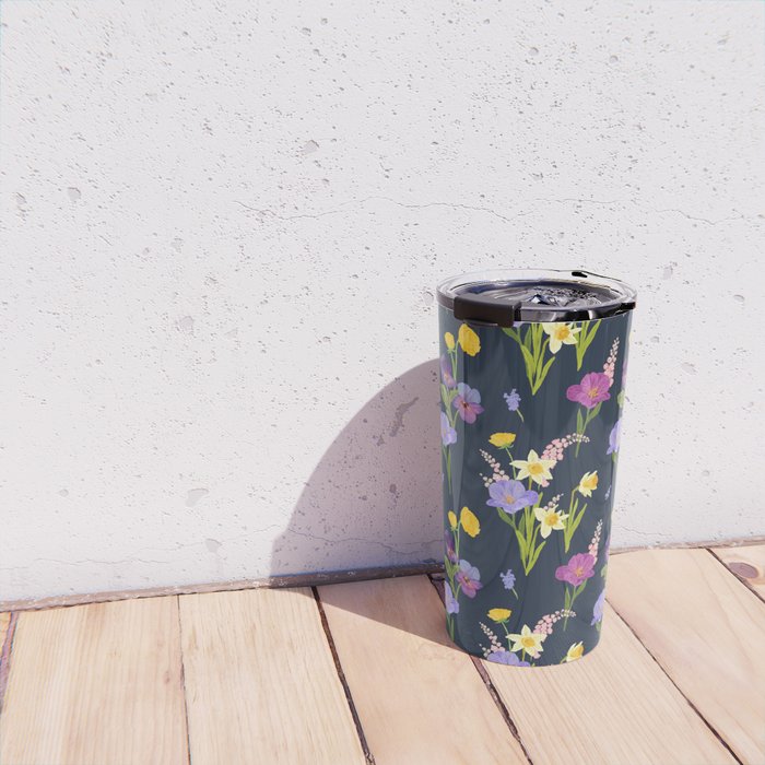 Floral Abundance Travel Mug Gallery Image 4