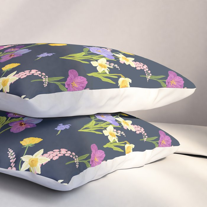 Floral Abundance Pillow Sham Gallery Image 3