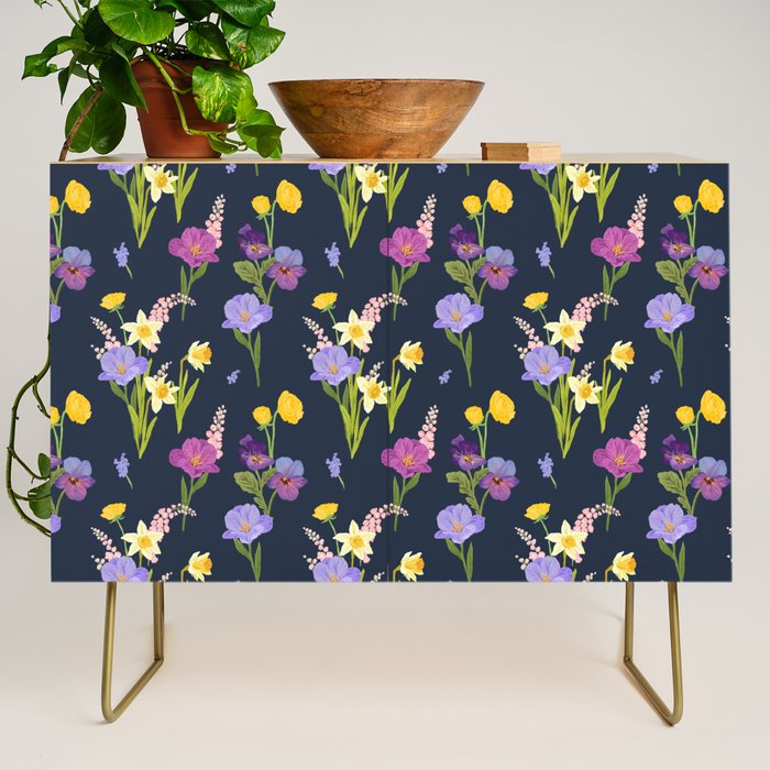 Floral Abundance Credenza Gallery Image 1