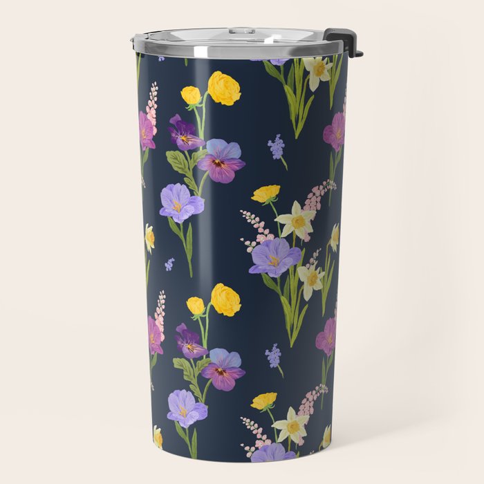 Floral Abundance Travel Mug Gallery Image 2
