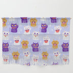 Lucky Waving Kitty Cat Maneki Neko Wall Hanging Gallery Image 1