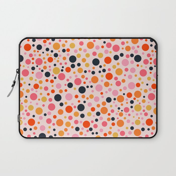 Bubbles: PATTERN 09 | The Peach Edition Laptop Sleeve Gallery Image 1